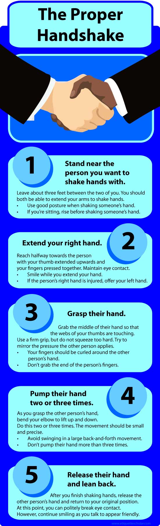 The Handshake Etiquette Guide!