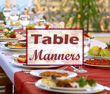 Table Manners Guide